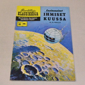 Kuvitettuja klassikkoja 38 Ensimmäiset ihmiset kuussa